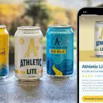 Athletic Brewing Company collage