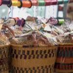 Several gift baskets